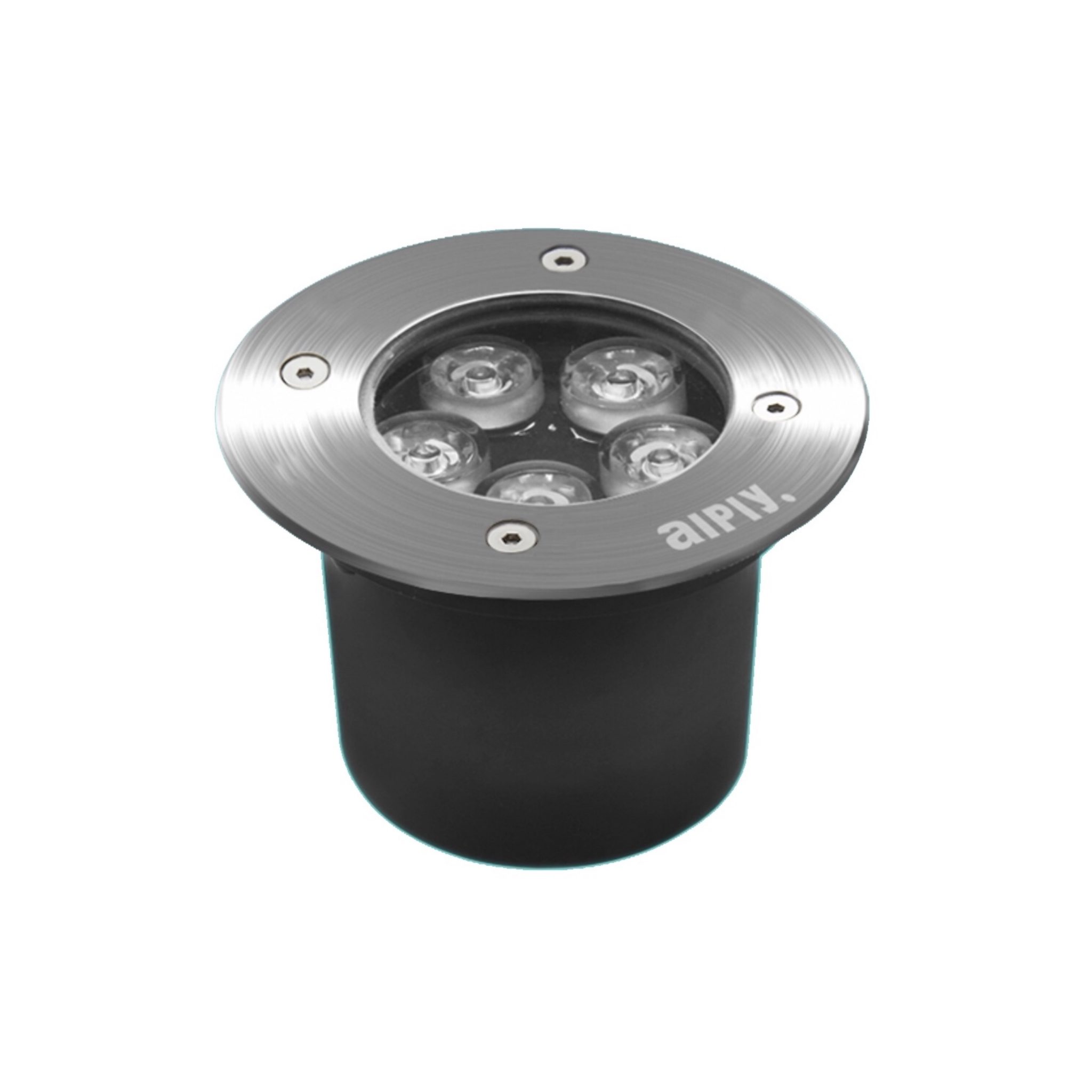 AOMEX Faretto LED segnapasso esterno 12W 1080lm Impermeabili IP67 Lampada da Giardino da Terra per Scala Prato Bianco Freddo-6500K, 12W Vialett